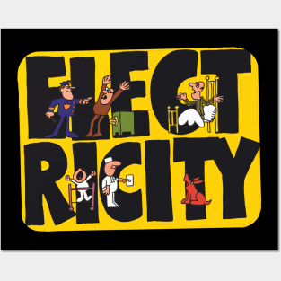ELECTRICITY Posters and Art